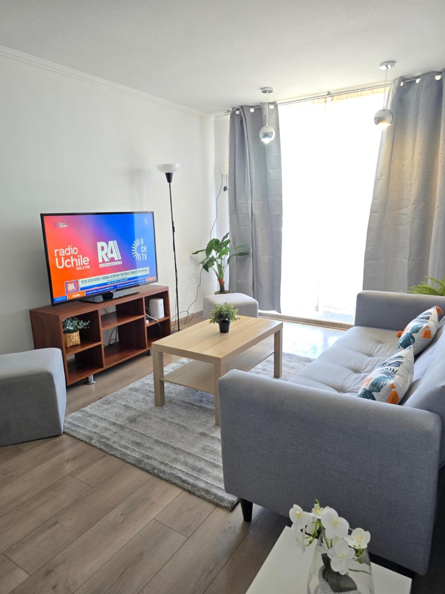 Encantador Departamento Familiar 3 Con 5 Camas Rancagua